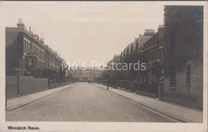 London Postcard: Warbeck Road, Shepherds Bush  P616