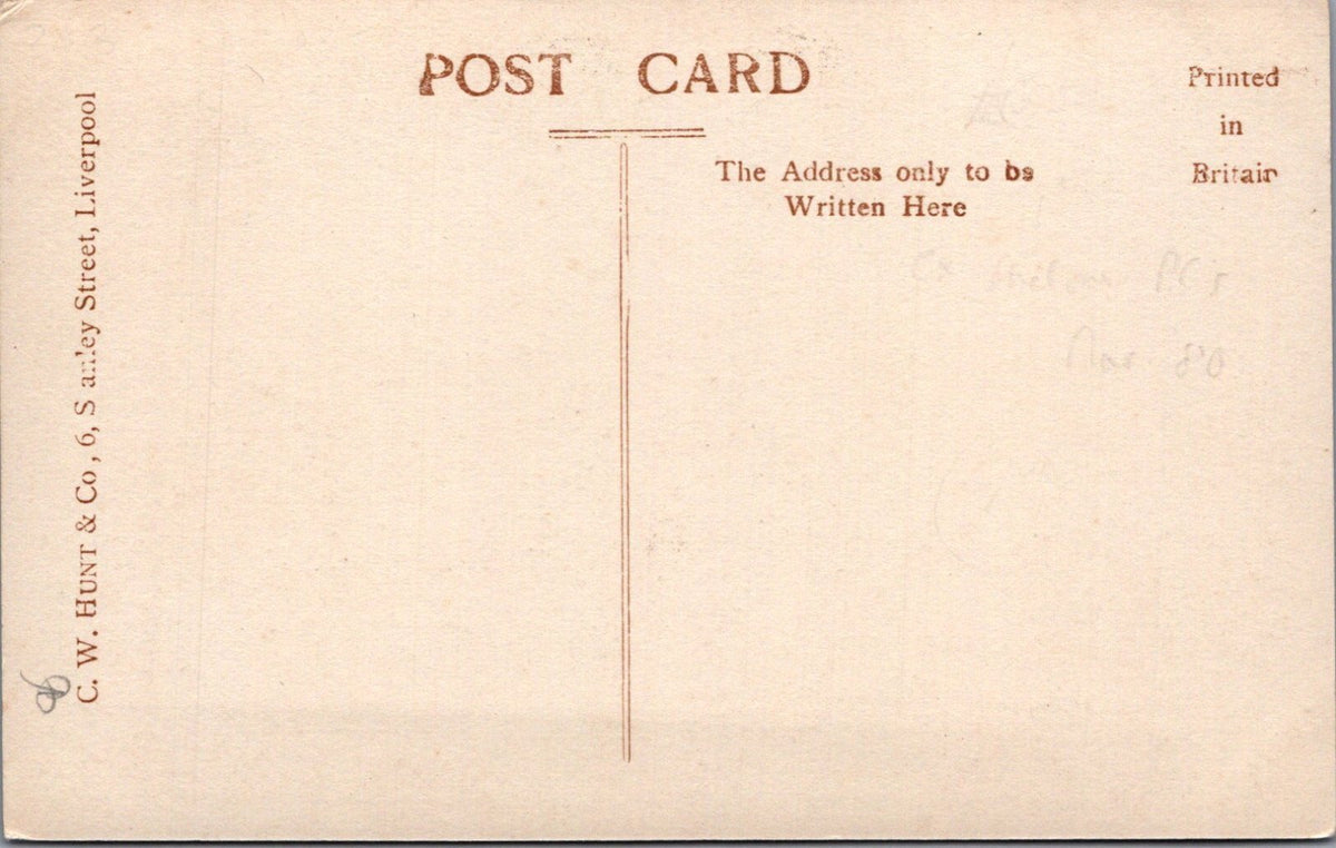Shipping Postcard: Allan Line RMS Victorian Ocean Liner Vessel 1900s XT5287