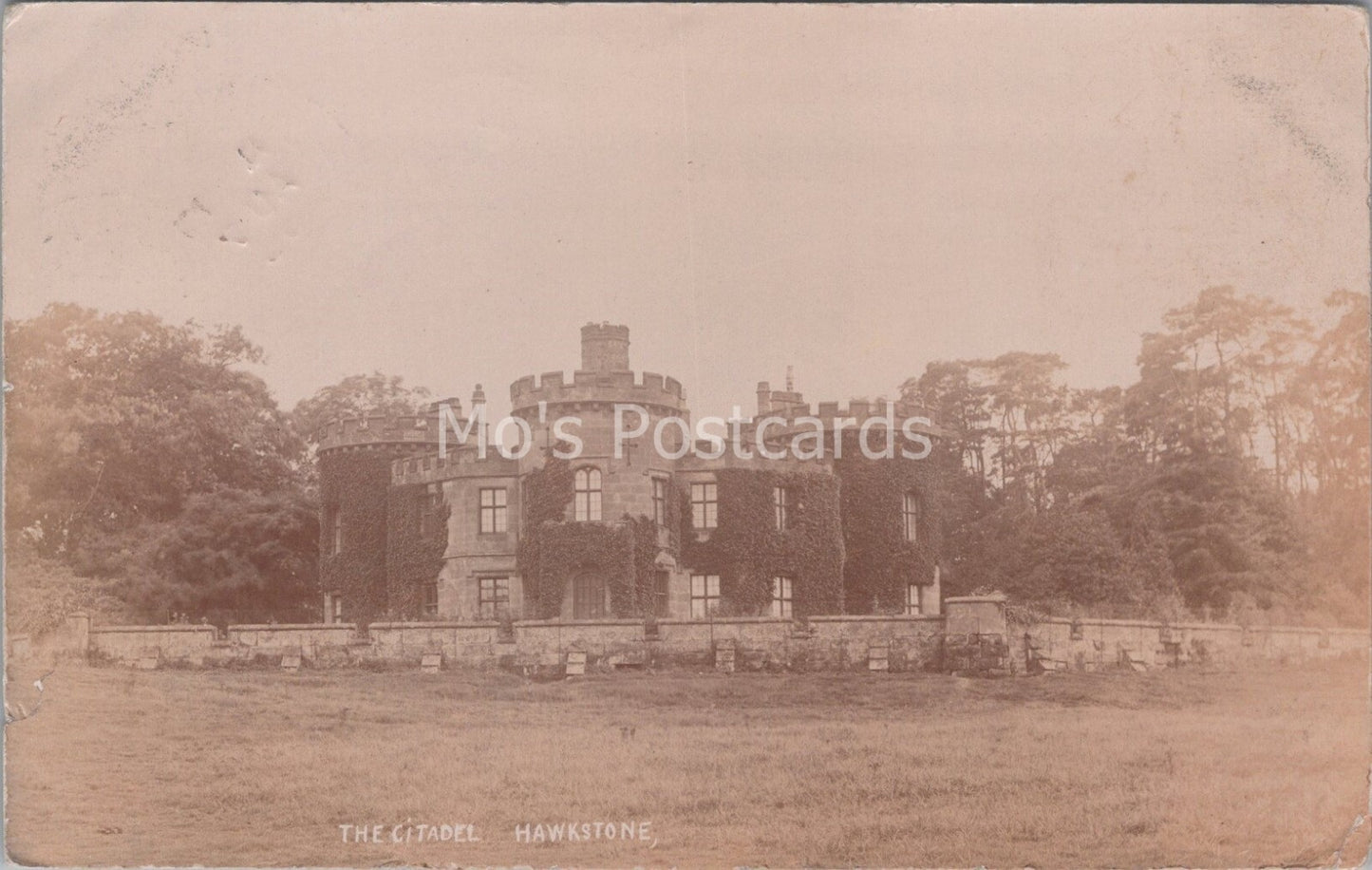 Shropshire Postcard: Hawkstone The Citadel Castle Country House 1906 XT3671