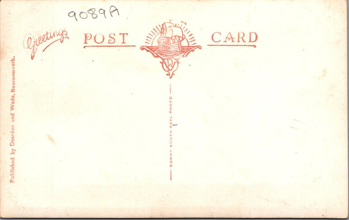 Dorset Postcard: Kingston Lacy House Wimborne Minster Estate RPPC 9089A