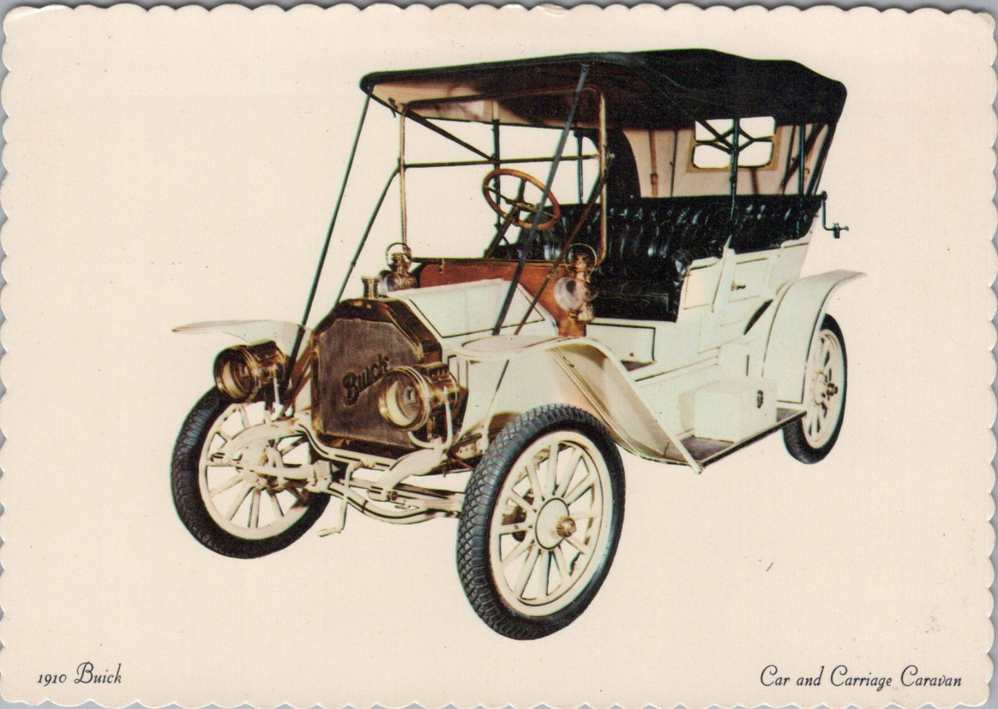 Automobile Postcard: Buick 1910 Model 10 Touring Classic Veteran Car RR23744