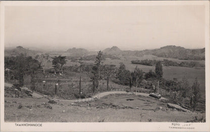 Java Postcard: Tawangmangoe Panoramic Mountain Pass Valley Road 1930s XT5467