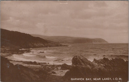 Isle Of Man Postcard: Garwick Bay Near Laxey Coastal View   XT5381