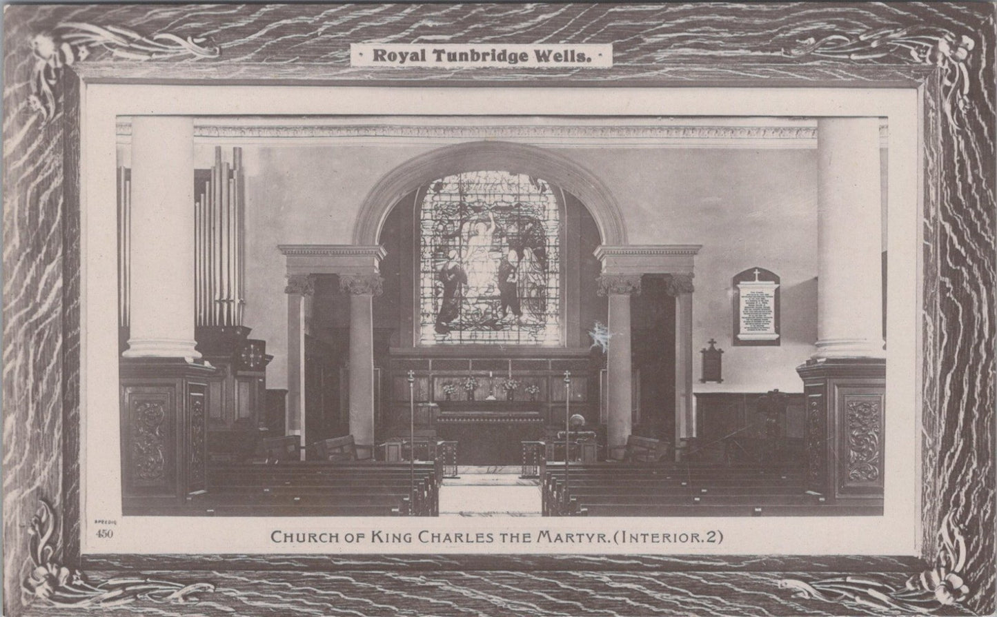 Kent Postcard: Royal Tunbridge Wells Church King Charles The Martyr  8729A