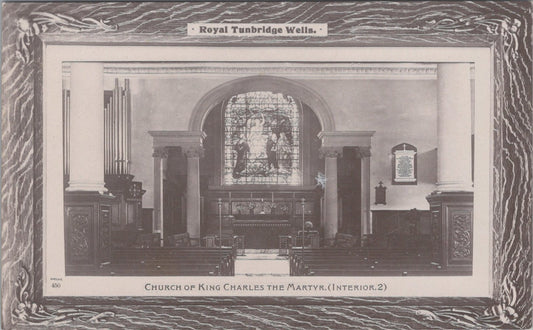 Kent Postcard: Royal Tunbridge Wells Church King Charles The Martyr  8729A