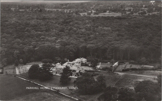 Hampshire Postcard: Lyndhurst Parkhill Hotel New Forest Aerial Real Photo XT5059