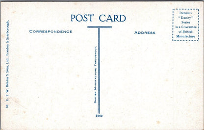 Caernarvonshire Postcard: Bettws-Y-Coed A Welsh Maid Stepping Stones XT4153