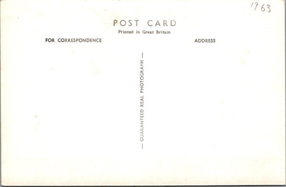 Devon Postcard: Buckland Abbey, Golden Hind Ship Scale Model RPPC 1960s XT5314