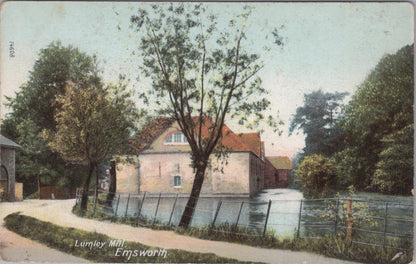 Hampshire Postcard: Lumley Mill Emsworth Watermill  XT3587