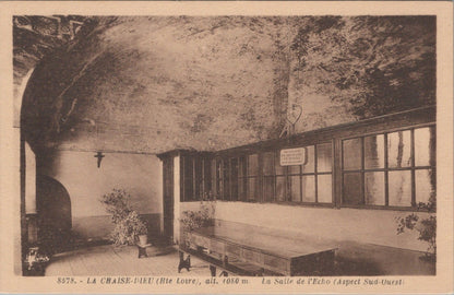 France Postcard: La Chaise-Dieu Abbey, Haute-Loire Salle de l'Echo XT5164