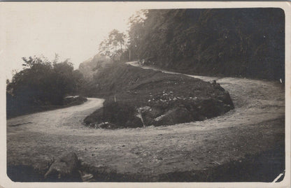 Sumatra Postcard: Mountain Road From Medan To Brastagi Hairpin Bend 1920s XT5463