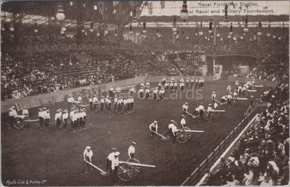 London Postcard: Naval Field Gun Display, Royal Military Tournament XT3533