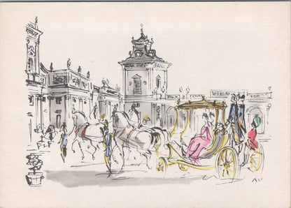 8 Poland Postcards: Wilanów, Warsaw District, Artist Antoni Uniechowski  XT5140