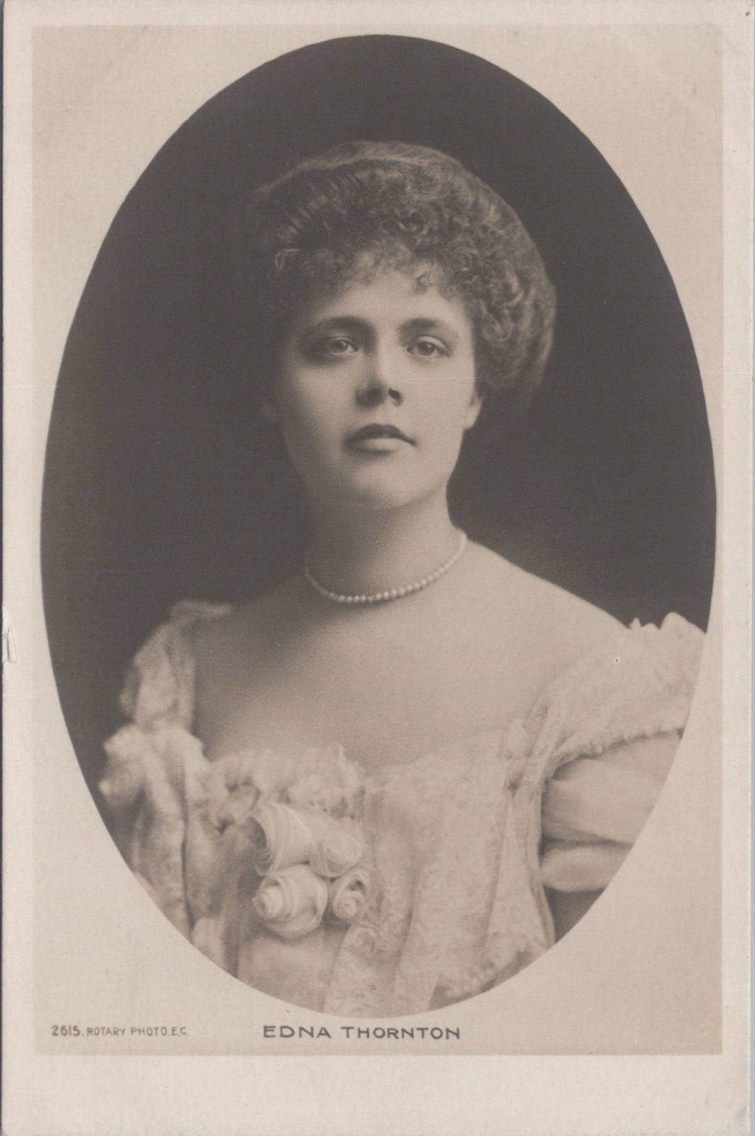 Opera Singer Postcard: Edna Thornton, Classic Portrait Photo Edwardian XT5496