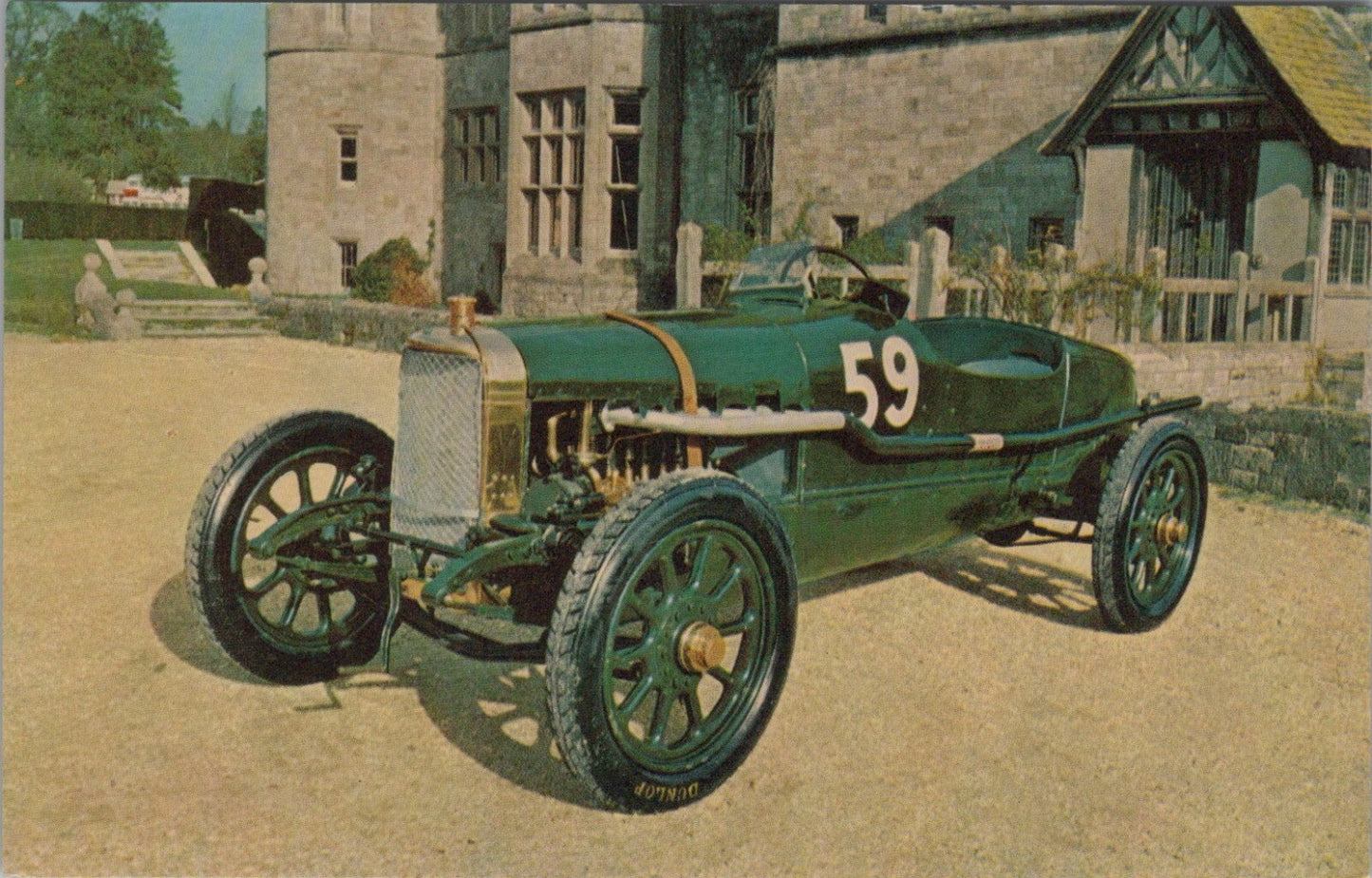 Motor Racing Postcard: Sunbeam 3 Litre Coupe De L Auto Racing Car 1970s XT4767