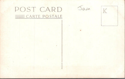 Java Postcard: Tawangmangoe Grojogan Sewu Waterfall Gorge View 1930s XT5468