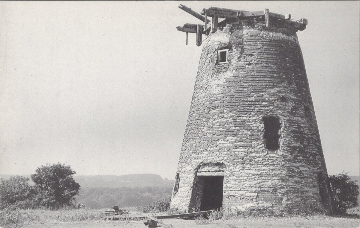 Sussex Postcard: Halnaker Windmill Boxgrove Hilaire Belloc (Repro) XT4838