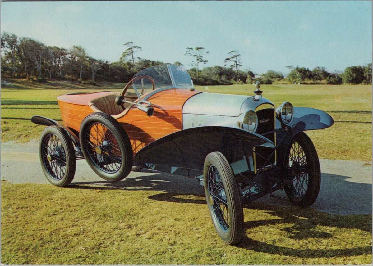 Automobile Postcard: Amilcar 1921 Vintage Skiff Body Wooden Sports Car XT5350