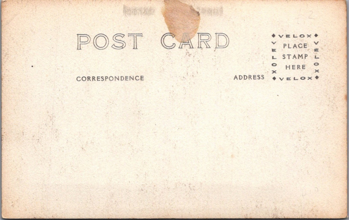 Military Postcard:Naval Officer Touring Ship Deck Dignitaries RPPC 1920's XT5543