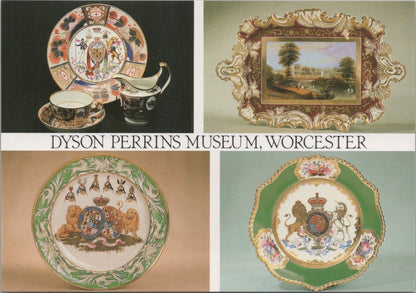 Worcestershire Postcard: Dyson Perrins Museum Chamberlain Porcelain XT3858