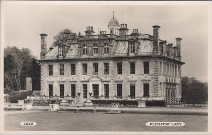 Dorset Postcard: Kingston Lacy House Wimborne Minster Estate RPPC 9089A