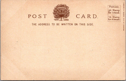 Isle of Wight Postcard: Bonchurch The Pond Street Cottages View 1902 XT5561