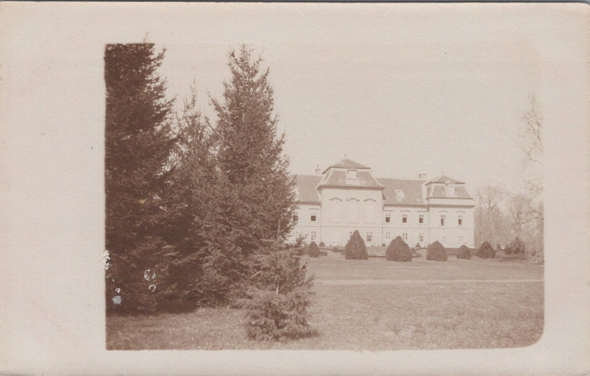 Unknown Location Postcard - Large Detached Mansion, Possibly Hungary? XT5558