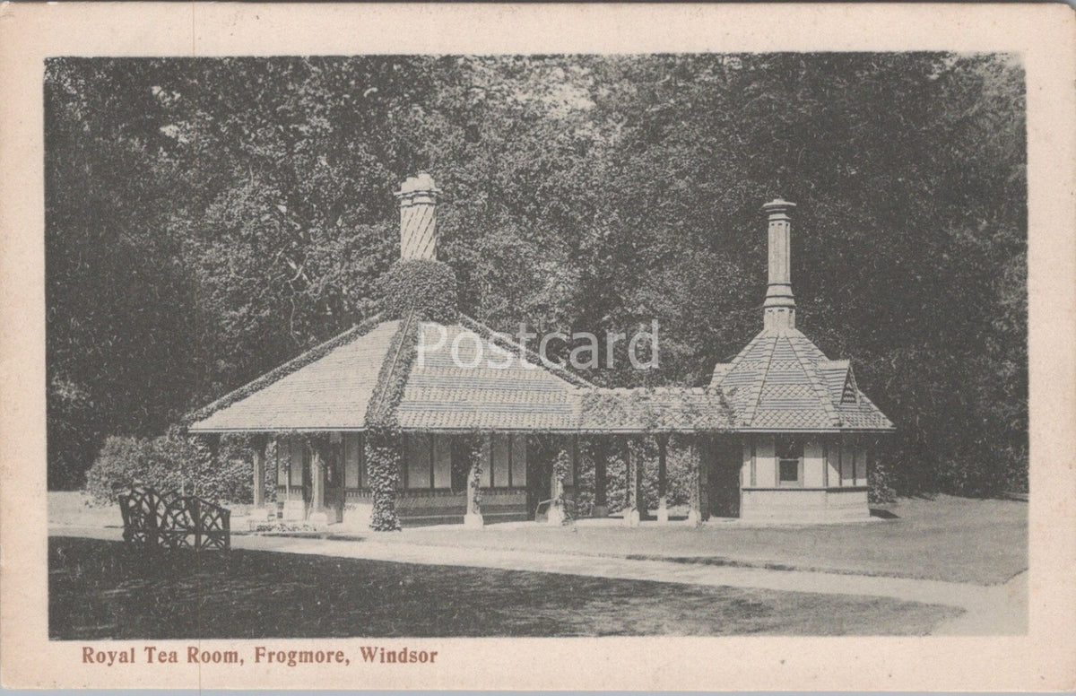 Berkshire Postcard:Royal Tea Room Frogmore Windsor Garden Pavilions 1910s XT4307