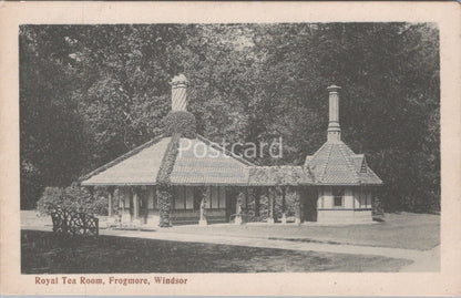 Berkshire Postcard:Royal Tea Room Frogmore Windsor Garden Pavilions 1910s XT4307