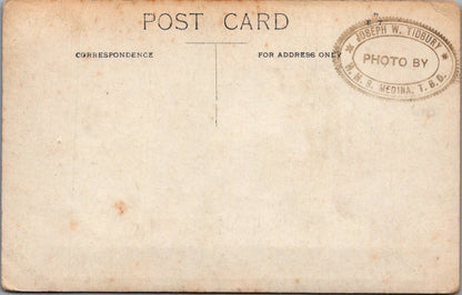Royal Navy Postcard: HMS Medina FC 1916-17 Football Team RPPC  XT5573