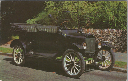 Transport Postcard: Ford Model T 1919 20H.P. Car Open Top Tourer 1970s XT4769