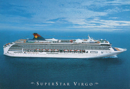 Japan Postcard Star Cruises Superstar Virgo Passenger Cruise Ship, Liner RR23193