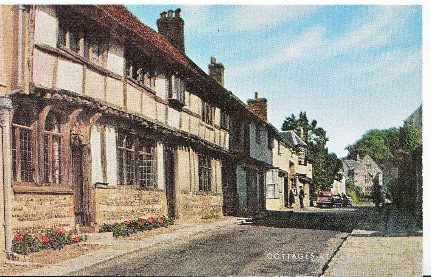 Dorset Postcard - Cottages at Cerne Abbas  SL2650