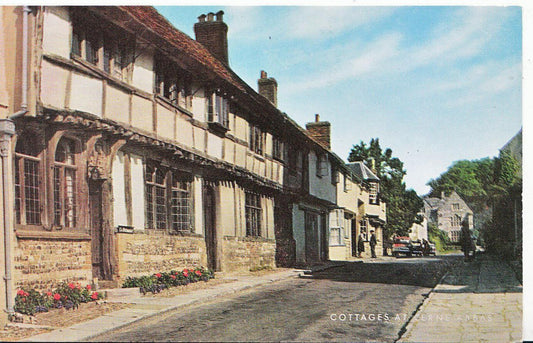 Dorset Postcard - Cottages at Cerne Abbas  SL2650