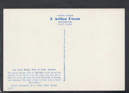 Scotland Postcard - The Forth Bridge, Firth of Forth  RR4820