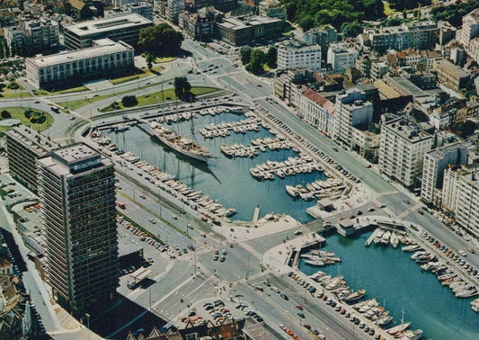 Belgium Postcard - Aerial View of Oostende / Ostend   RRR372