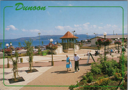 Scotland Postcard - Dunoon Town Square, Firth of Clyde RR16093