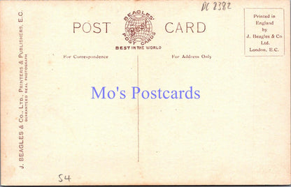 London Postcard - St Margarets Church and Big Ben  DC2382
