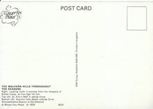Load image into Gallery viewer, Worcestershire Postcard - The Malvern Hills Throughout The Seasons  13872A
