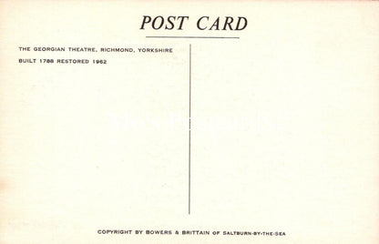 Yorkshire Postcard - The Georgian Theatre, Richmond  RS40827