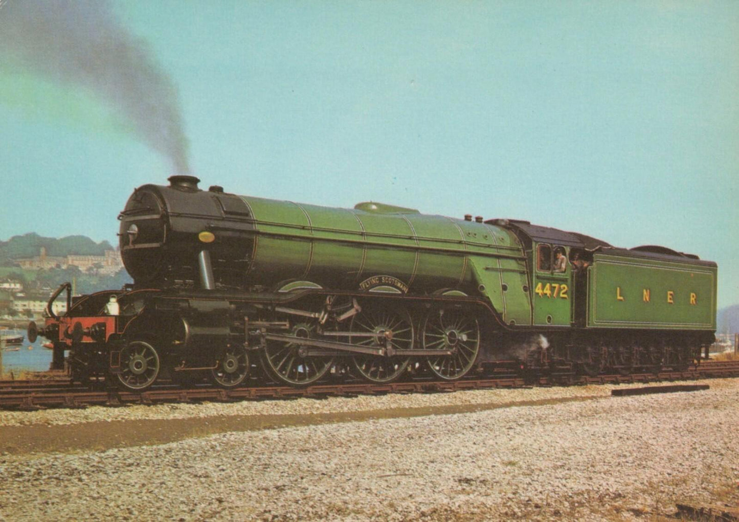 Railway Postcard - L.N.E.R.Class A3 Pacific 4472 'Flying Scotsman' Train RR9976