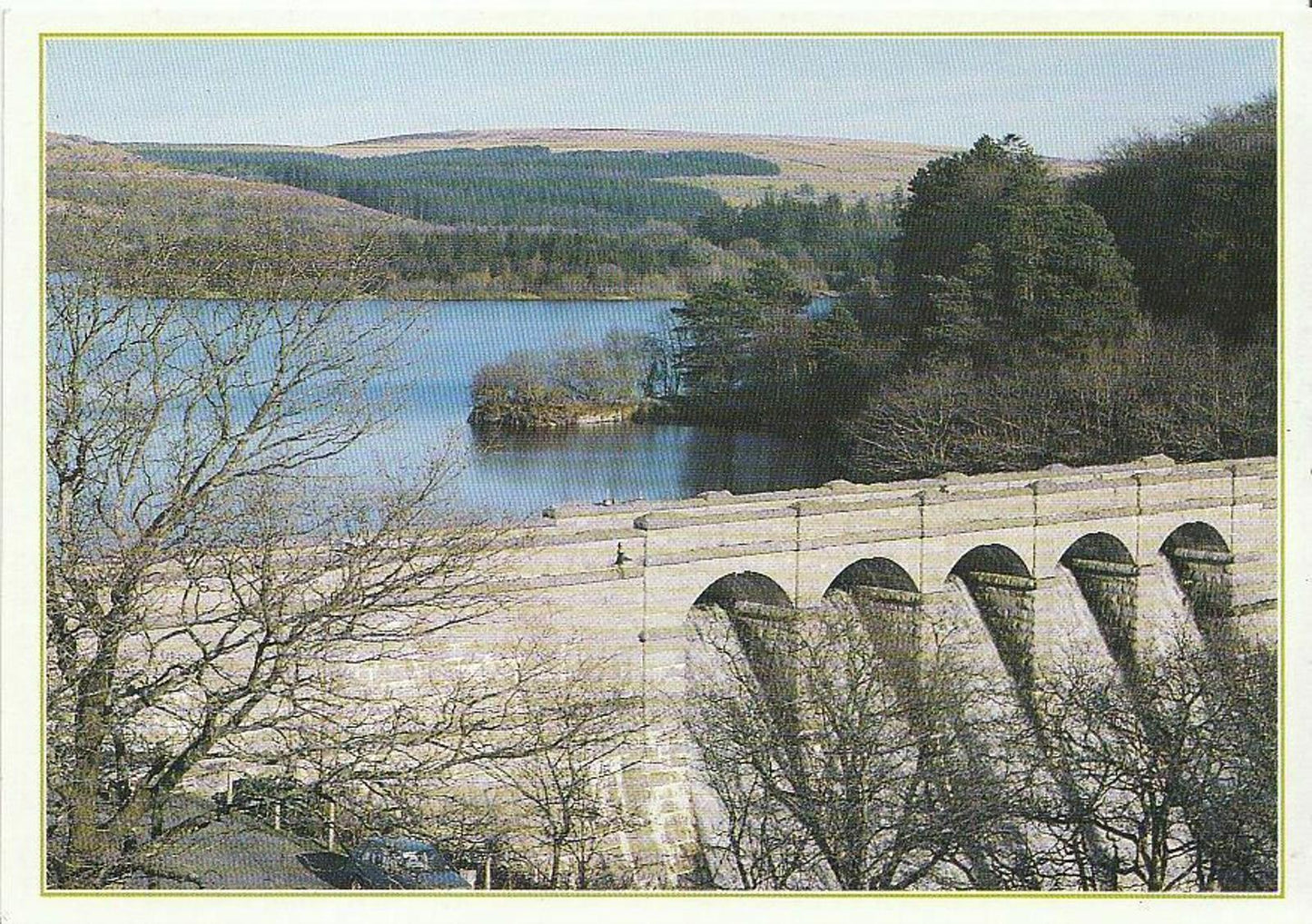Devon Postcard - Burrator Dam and Reservoir, Near Yelverton   AB779