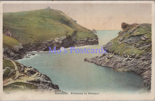 Cornwall Postcard - Boscastle, Entrance To The Harbour DC1815