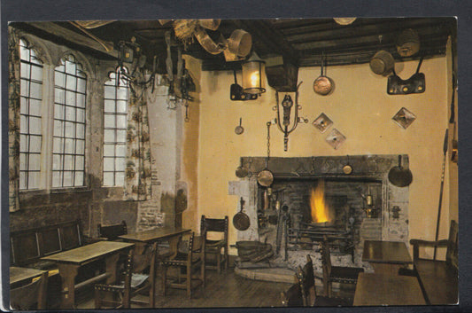 Somerset Postcard - The George Inn, Norton St Philip, Monks Kitchen Bar RS13244