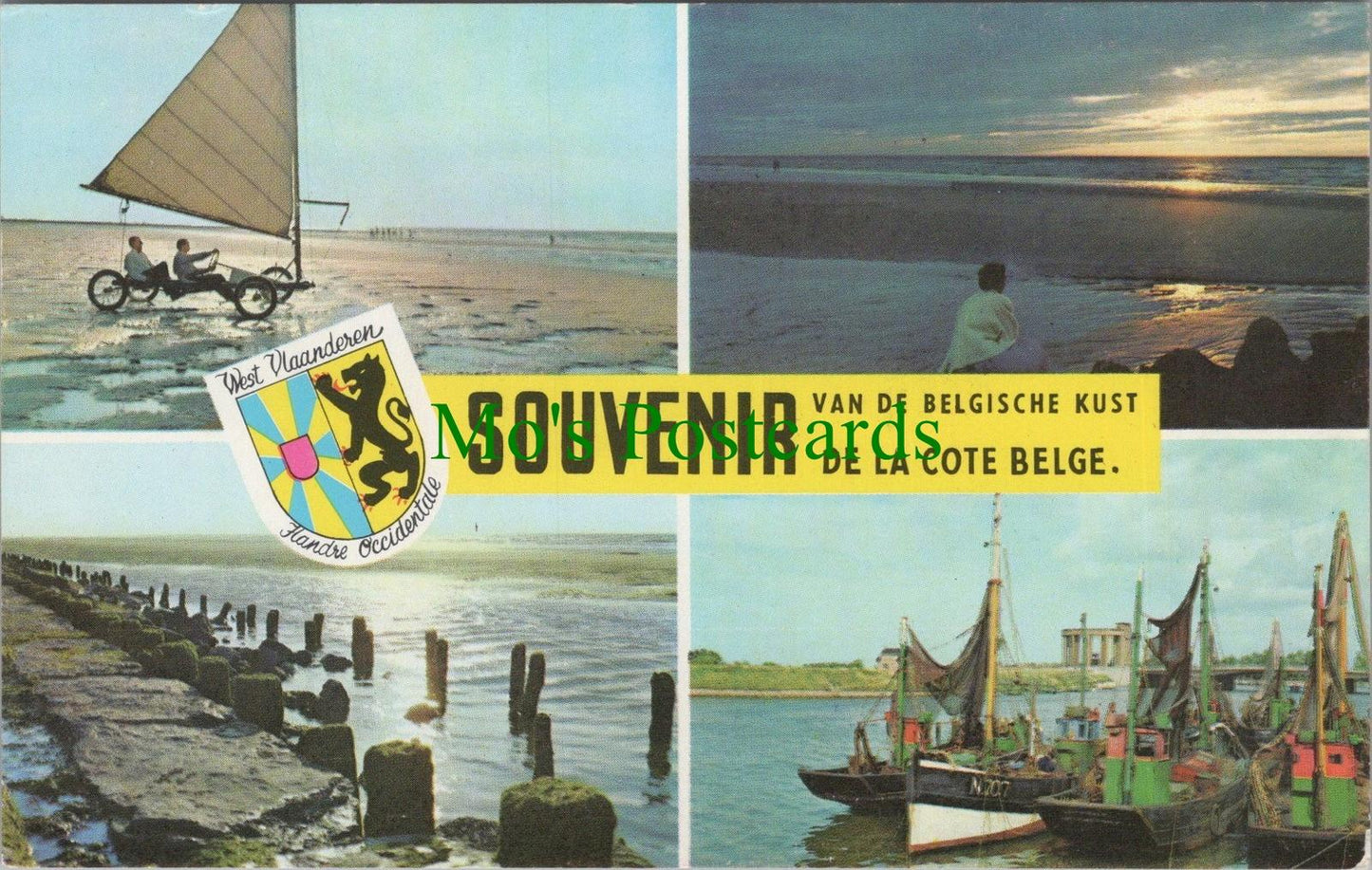 Belgium Postcard - Souvenir Van De Belgische Kust De La Cote Belge RS32160