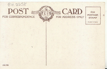 Roxburghshire Postcard: Abbotsford Garden Front, Scotland TZ1402