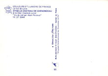 Load image into Gallery viewer, France Postcard -Aerial View of Le Chateau De Chenonceau (Indre-Et-Loire) RRR352
