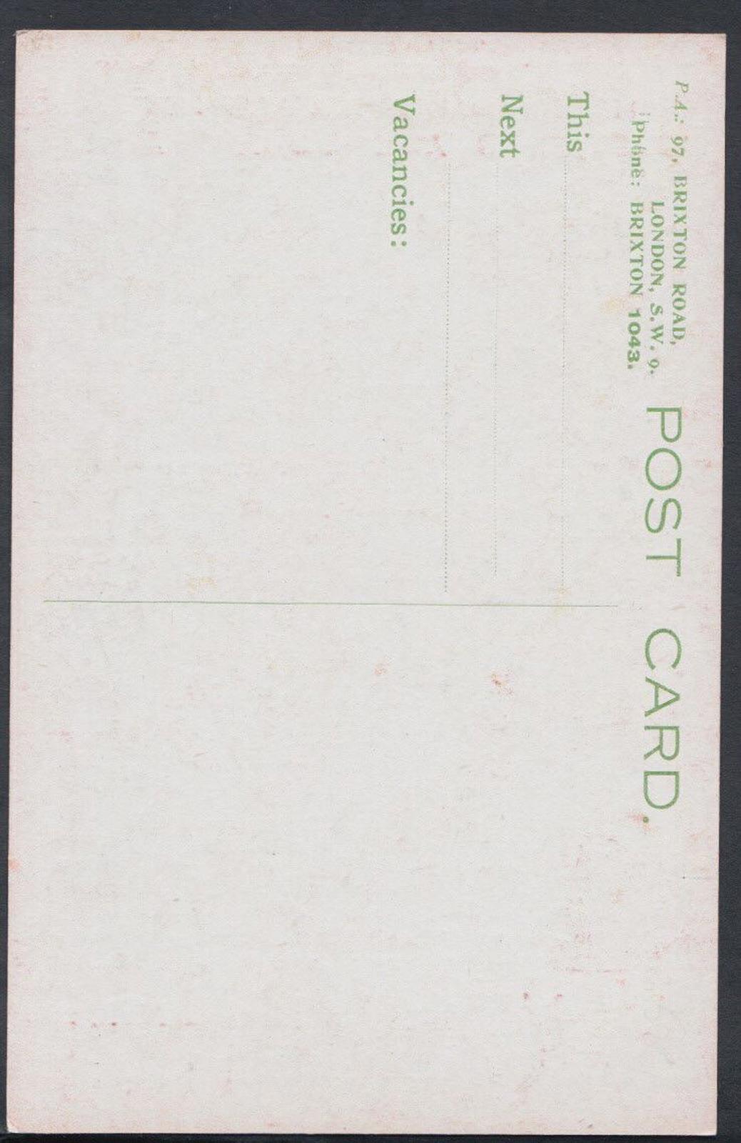 Theatrical Postcard - Harry Mason & Lily Bart, Brixton Road, London  RS7726