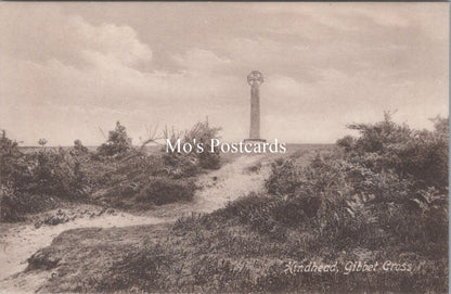 Surrey Postcard - Hindhead, Gibbet Cross  RS40121