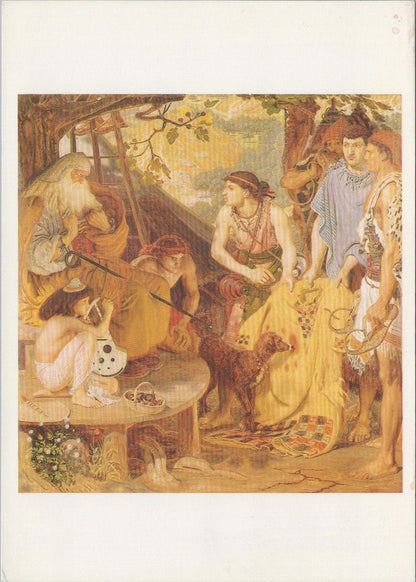 Art Postcard - The Coat of Many Colours, Ford Madox Brown SW10271